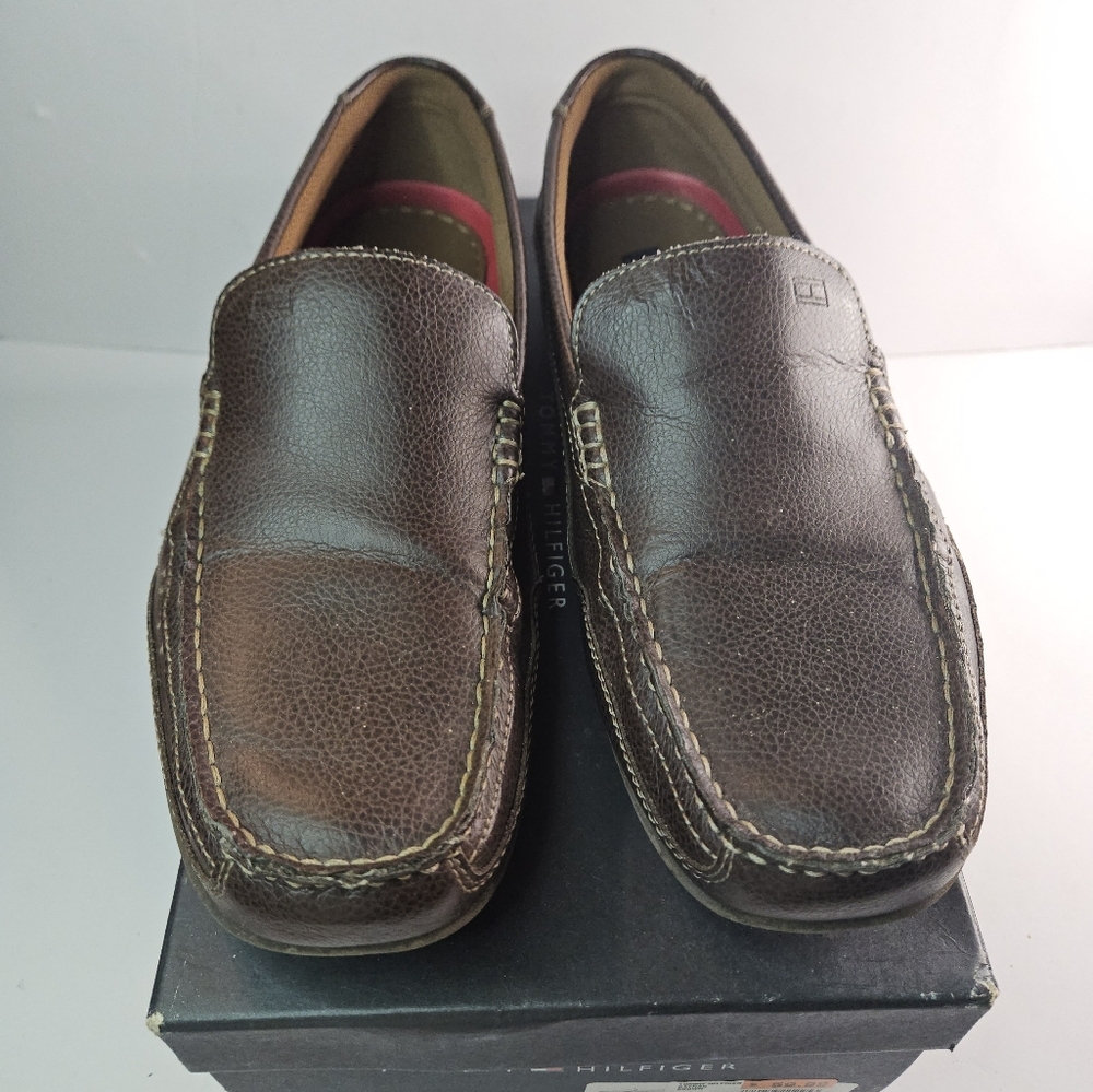 Tommy Hilfiger mens brown shoes size 11